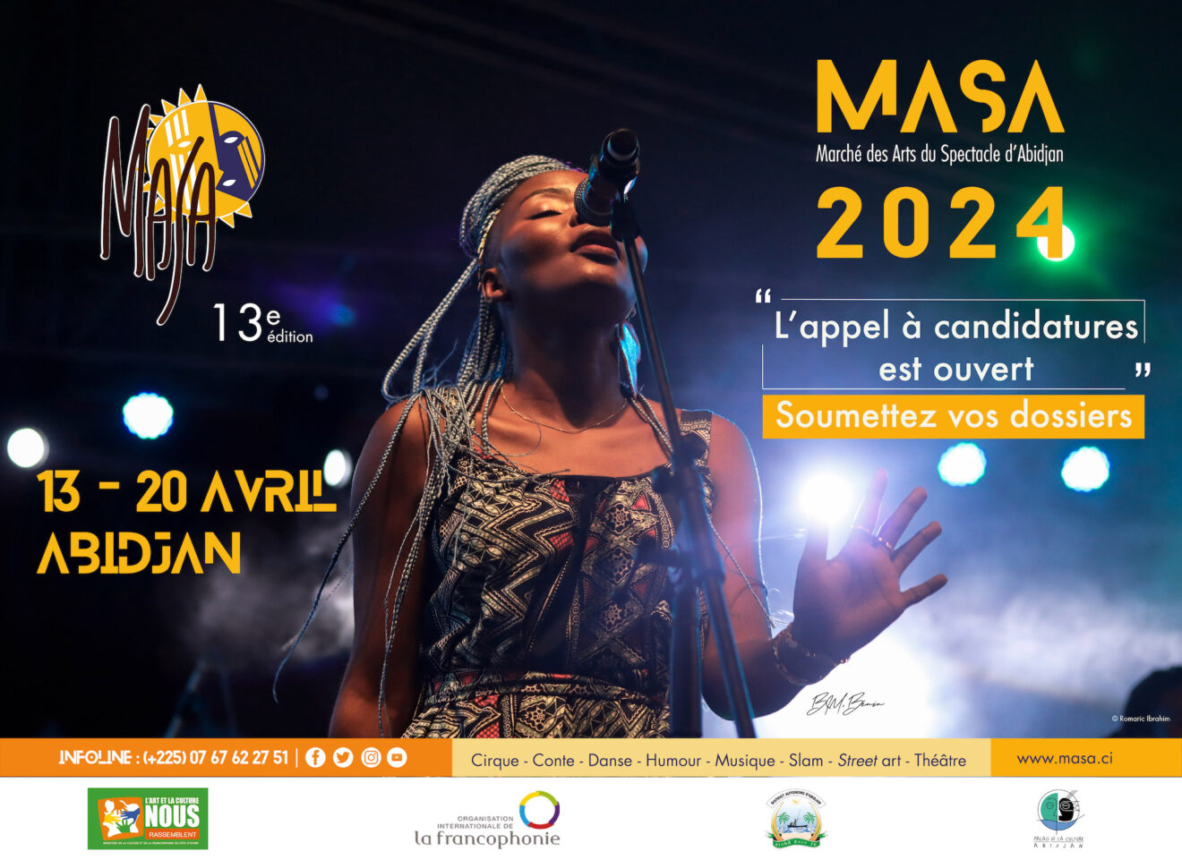 MASA 2024 Appel à candidatures aux groupes artistiques cirque, conte